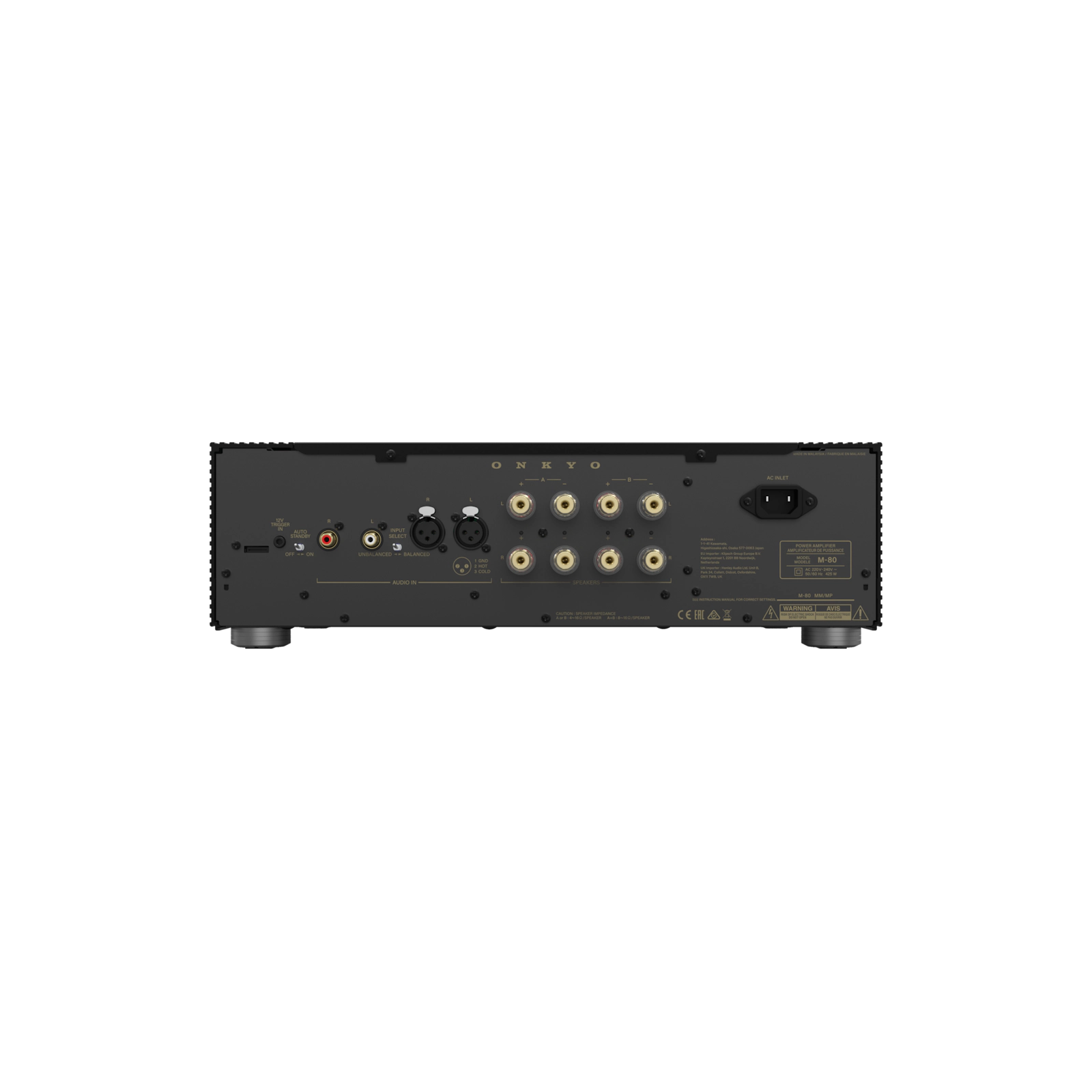Ảnh minh họa Amply Onkyo M80 3