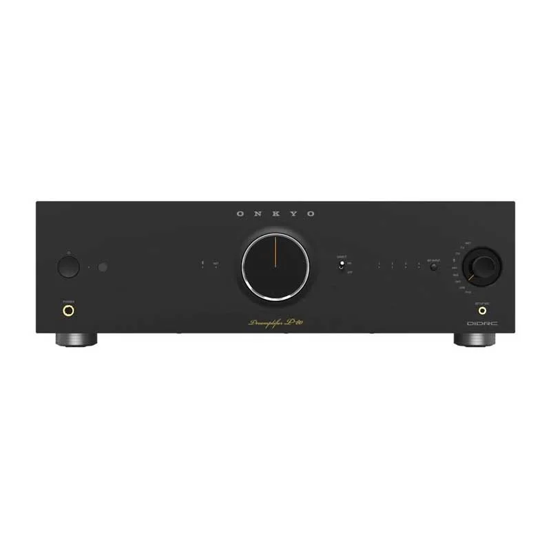 Amply Onkyo P80, 2 kênh, Bluetooth, RCA, HDMI ARC, Coaxial, Optical, USB-A