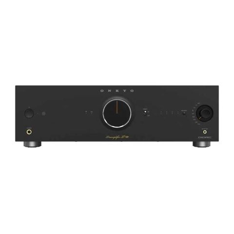 Amply Onkyo P80, 2 kênh, Bluetooth, RCA, HDMI ARC, Coaxial, Optical