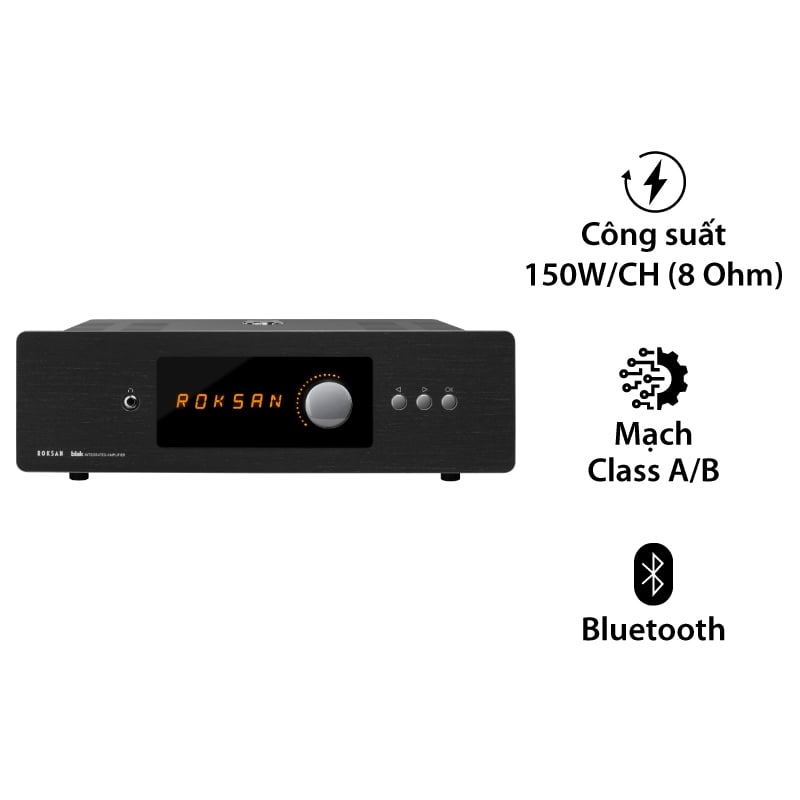 Amply Roksan Blak, 150W/CH (8 Ohm)