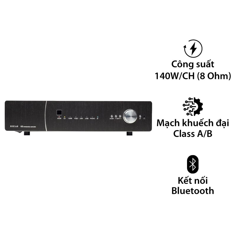 Amply Roksan K3, 140W/CH (8 Ohm)