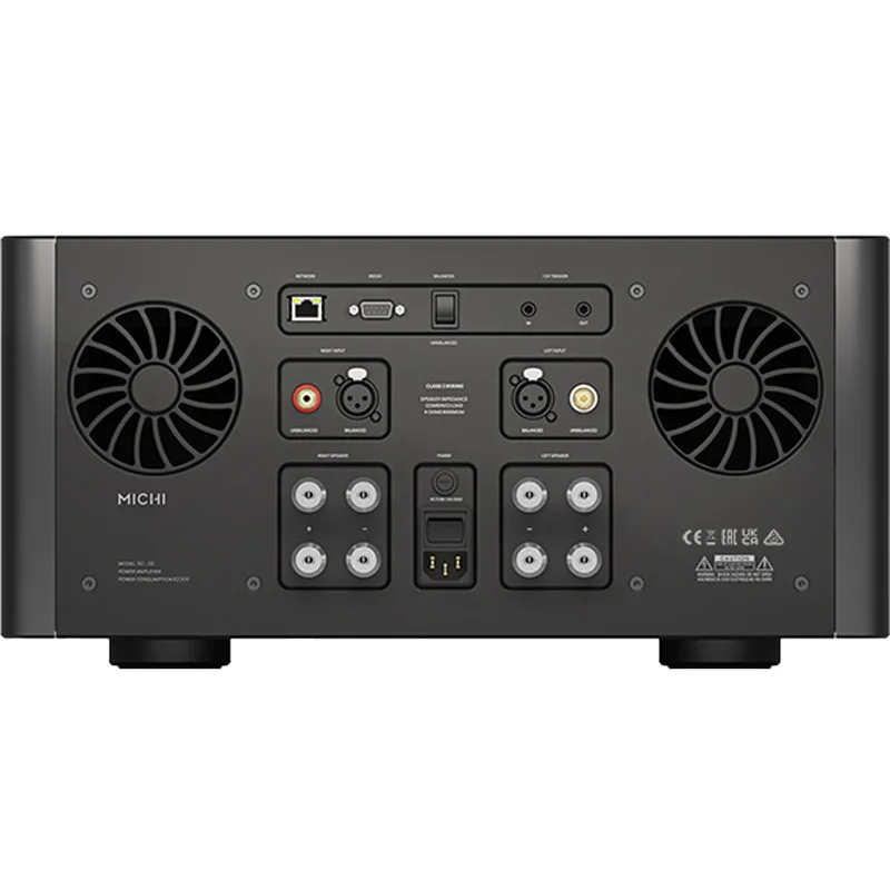 Ảnh minh họa Amply Rotel Michi S5, Công suất 500W/kênh (8 Ohms), Class A/B, XLR 1
