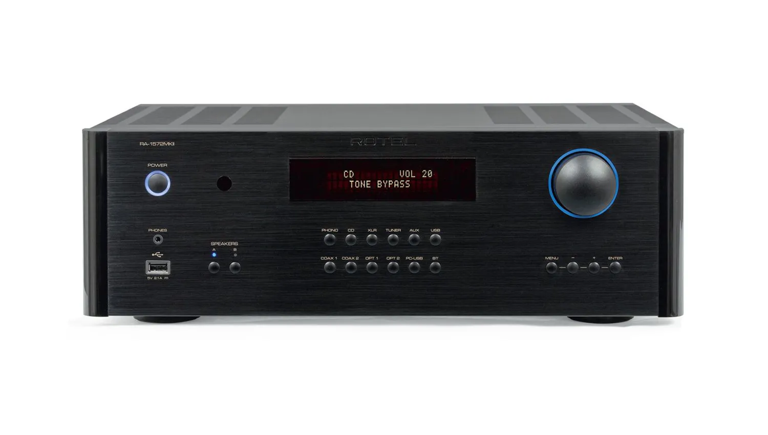 Ảnh minh họa Amply Rotel RA-1572 MKII (2 kênh, 200W/CH 8Ohm, DAC) 1