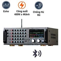  Amply Sumico PA3910 (1600/4Kênh, Bluetooth, Echo) 