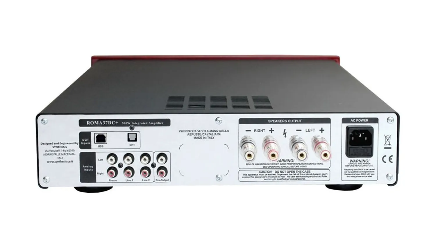 Ảnh minh họa Amply Synthesis Roma 37 DC 2