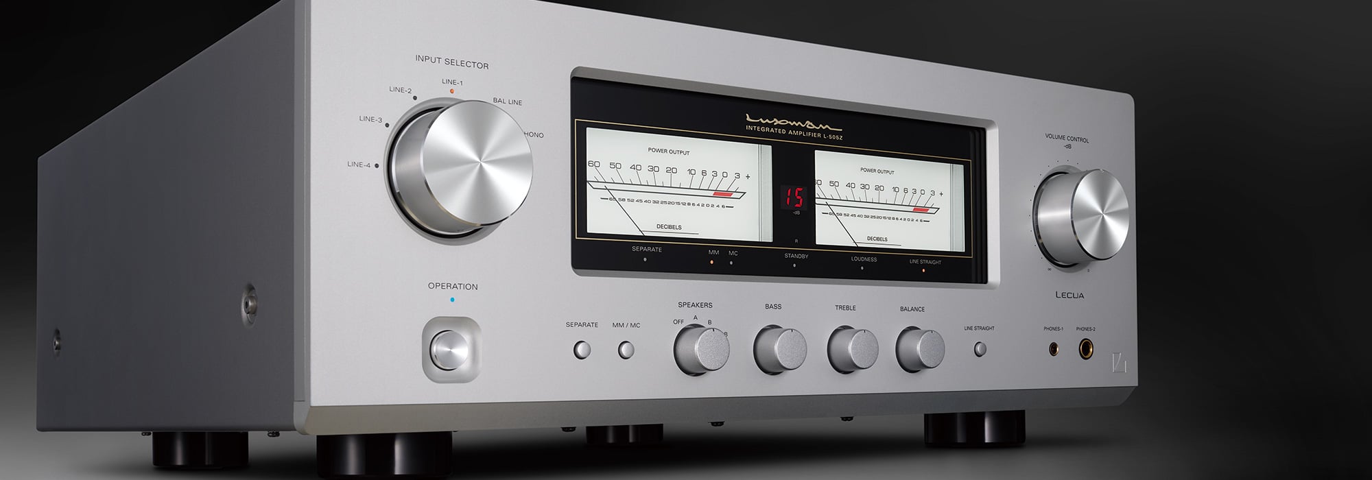 Ảnh minh họa Amply Tích Hợp LUXMAN L-505Z 1