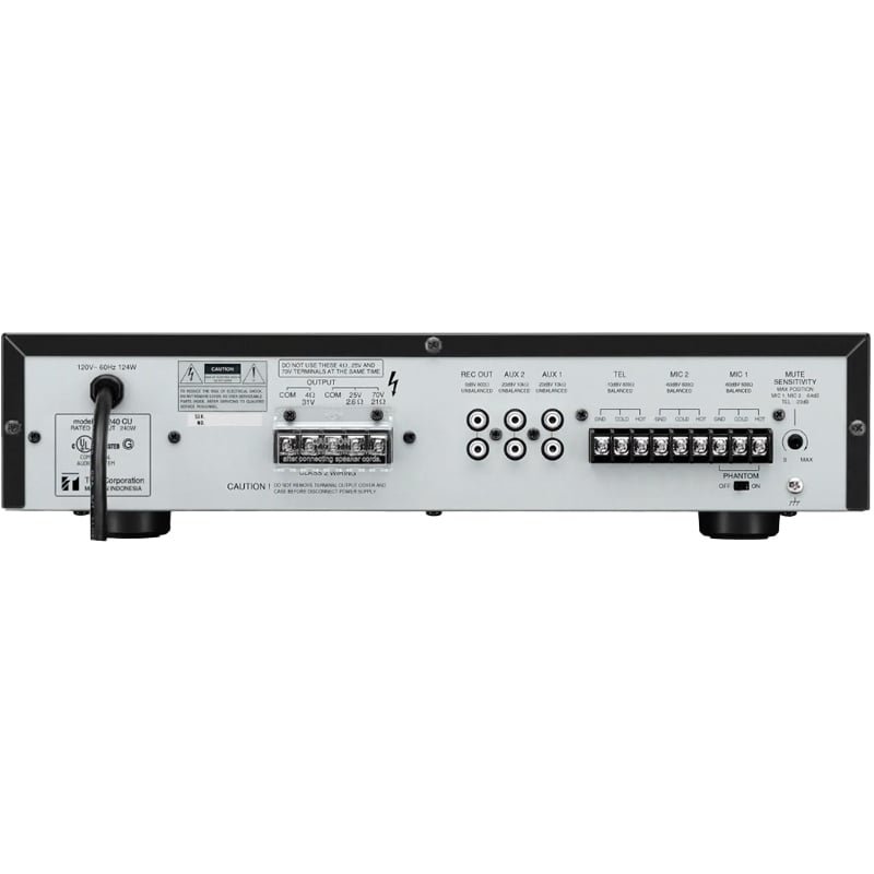 Ảnh minh họa Amply TOA A-2240 H 1