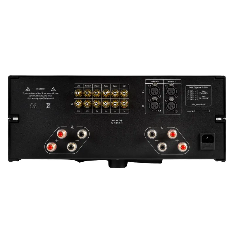 Ảnh minh họa Amply Unison Research Unico 150, Công suất 150W × 2 kênh (8 Ohms), RCA, XLR 1