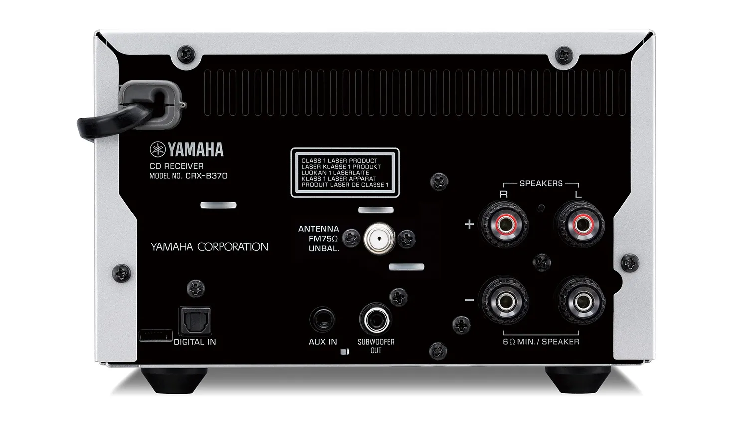 Ảnh minh họa Amply Yamaha CRX B370 (2 kênh, 20W/CH 6Ohm, Bluetooth) 2