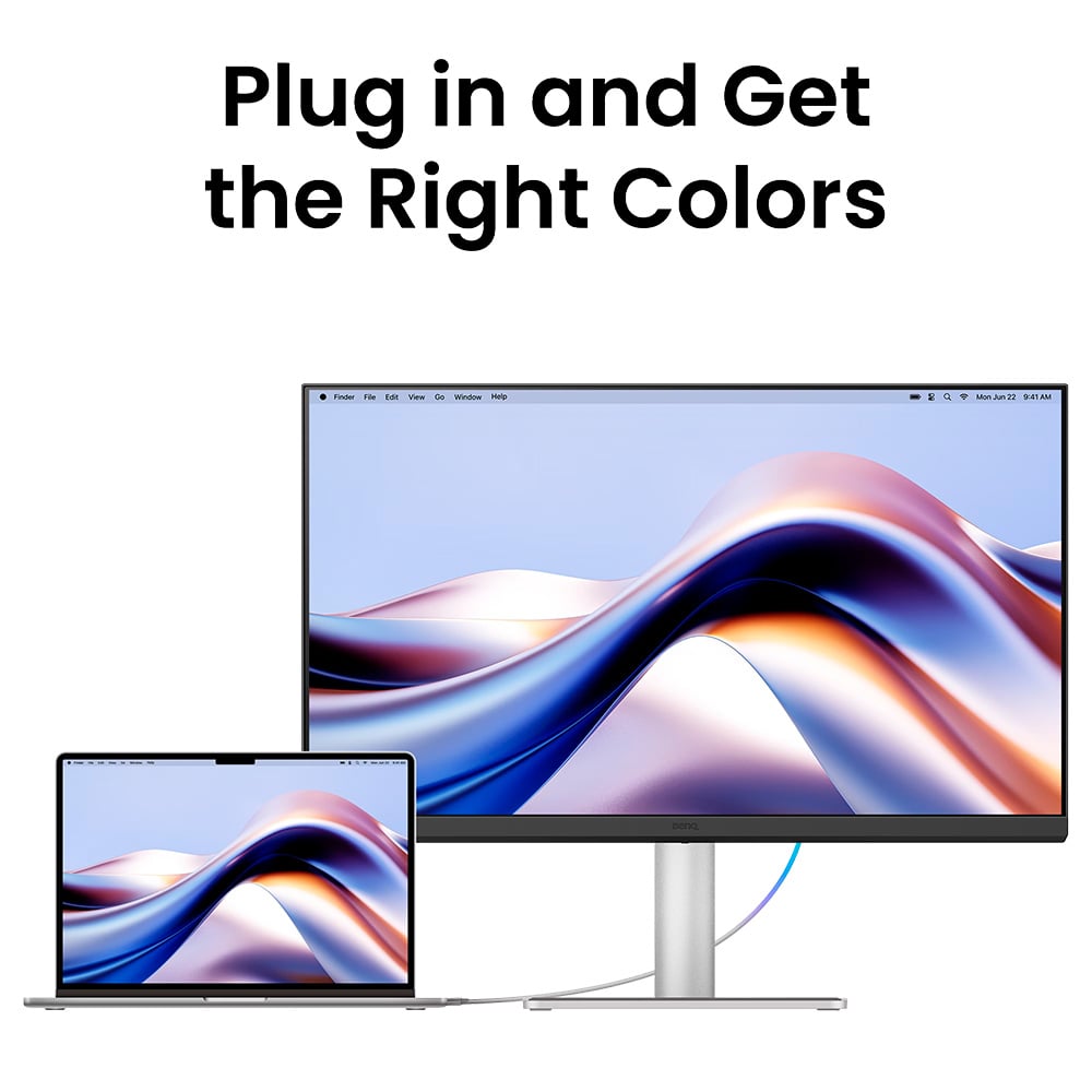 Ảnh minh họa Màn hình 5K BenQ MA270S IPS 27 Inch UHD Nano Gloss 70Hz HDR USB-C Hub 1