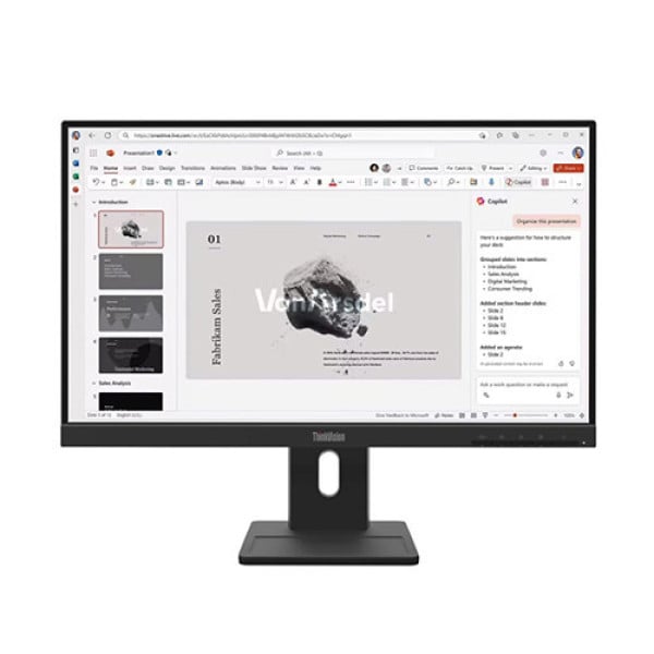 Màn hình Lenovo Think Vision E22-40 (21.5 Inch | FHD | IPS | 100Hz | 4ms | Speaker)
