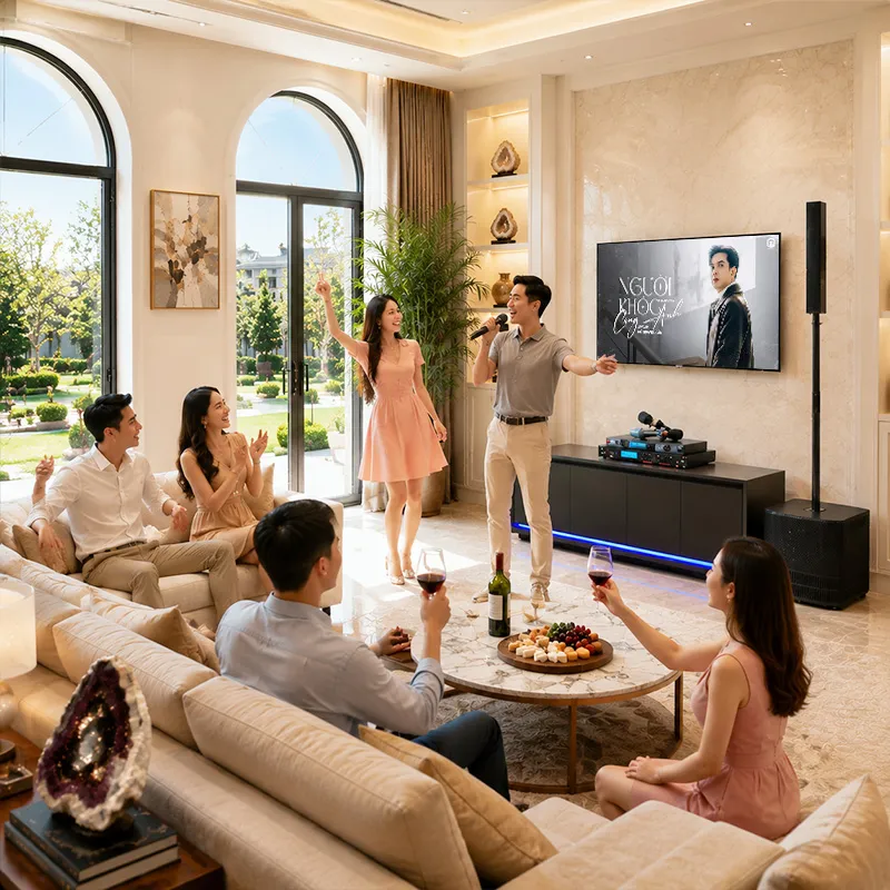 Ảnh minh họa Dàn karaoke gia đình dBTechnologies ES503-01 (ES 503, JBL VX9, BBS S290D) 3