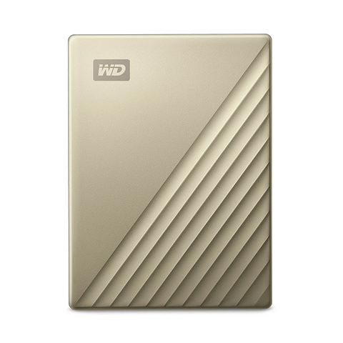 Ổ cứng HDD gắn ngoài 2TB Western Digital My Passport Ultra Gold