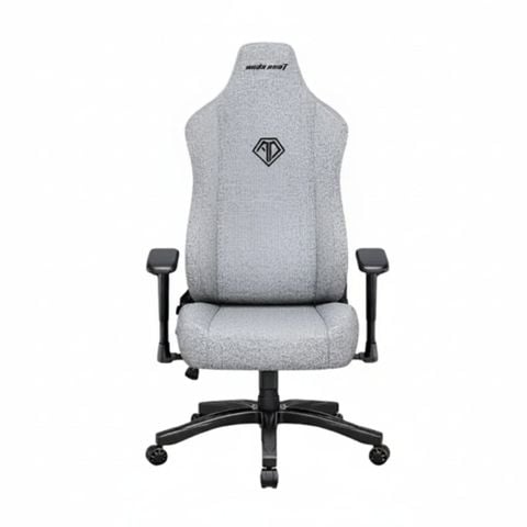 AndaSeat Novis Large Gaming Chair bọc vải linen với tay vịn 1D - Xám