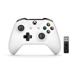 Tay cầm Xbox One series X/S Robot White with Adapter Wireless 