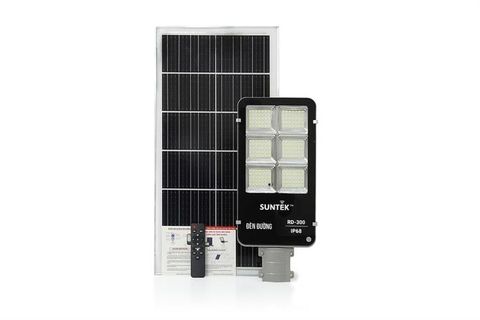 Đèn đường năng lượng mặt trời nhôm SUNTEK RD-300