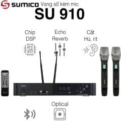  Vang số Sumico SU 910, HDMI ARC, Optical, USB, Bluetooth 5.0, Đi kèm 2 