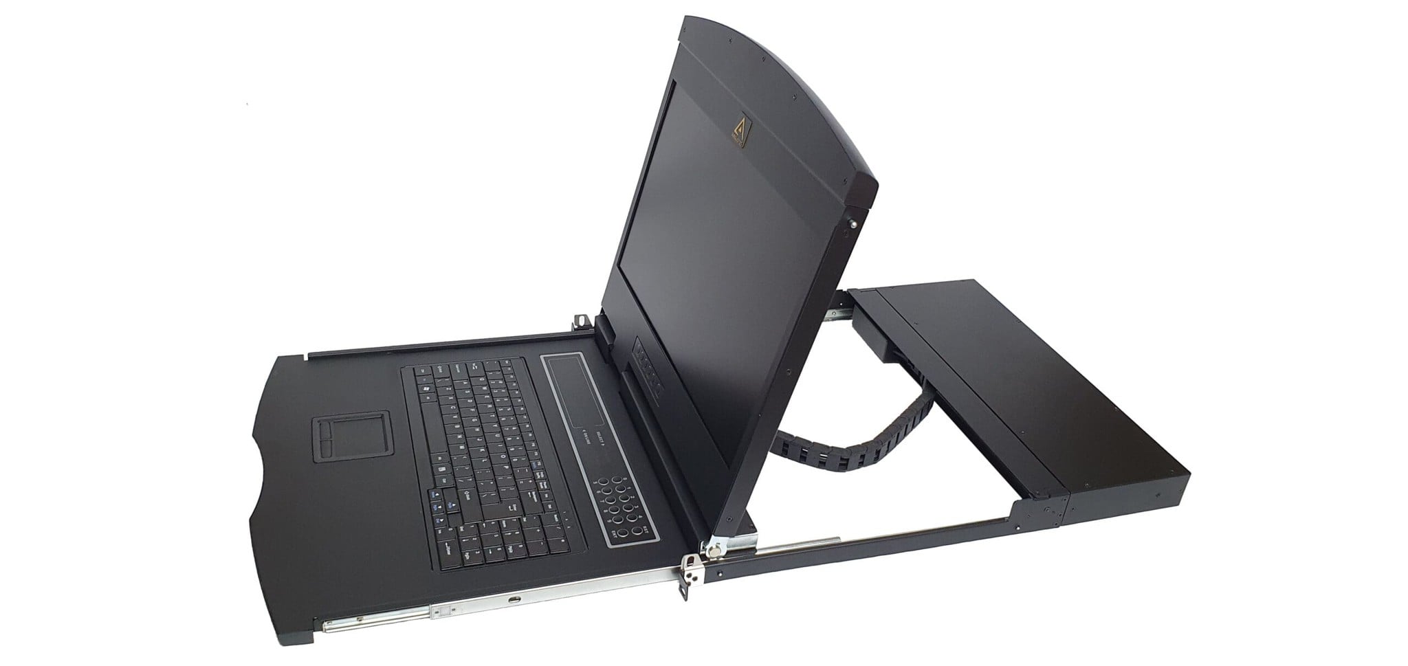 Angustos AL-V908L – 19 Inch LCD 8 port VGA KVM Single Rail