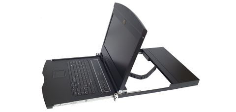 Angustos AL-V908L – 19 Inch LCD 8 port VGA KVM Single Rail