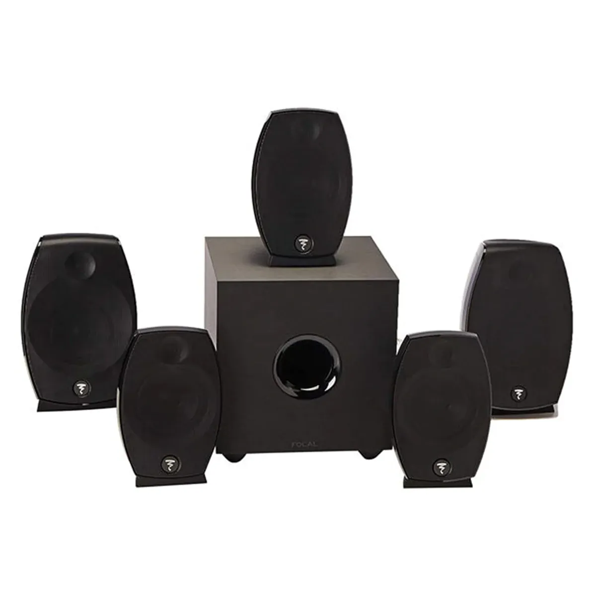 Ảnh minh họa Dàn âm thanh 5.1 Xem phim, nghe nhạc Focal 01 (Focal Sib EVO 5.1, Yamaha RX - V385) 2
