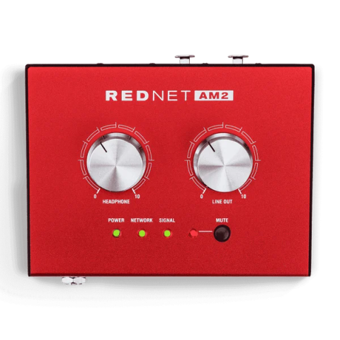 Focusrite RedNet AM2 Dante Stereo Output Device
