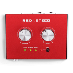  Focusrite RedNet AM2 Dante Stereo Output Device 