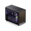 Vỏ Case Jonsbo D33 Wood Black (Mini Tower/ M-ATX/ Màu Đen)
