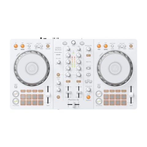 Pioneer DJ DDJ-FLX4-W 2-deck Rekordbox and Serato DJ Controller
