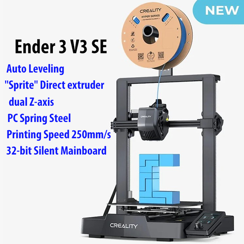 Máy in 3d Creality Ender 3 V3 SE thế hệ mới độ chính xác