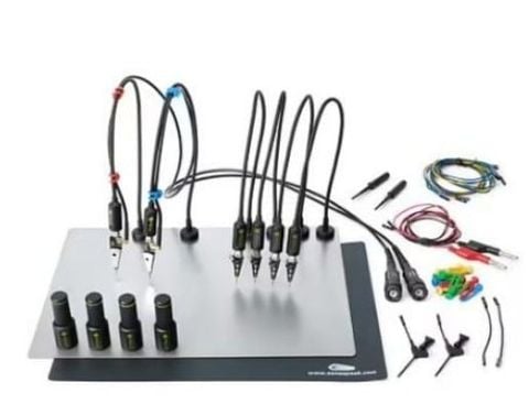 Kit que đo oscilloscope 100MHz và đồng hồ vom Sensepeek 4018