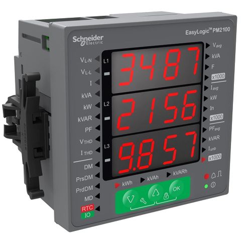 Đồng hồ giám sát điện năng METSEPM2110 Schneider - PM2000 Series