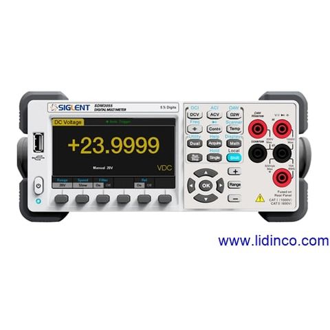 Đồng hồ vạn năng để bàn Siglent SDM3055, 5 ½ digit