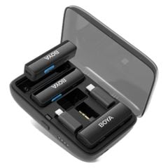  Boya Link - Micro thu âm không dây 3 trong 1 dành cho Điện Thoại/ Máy Ảnh 