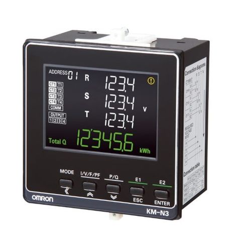 Đồng hồ giám sát điện năng KM-N3-FLK Omron