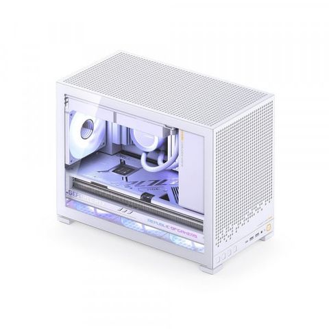 Vỏ Case Jonsbo D32 Pro White (Mini M-ATX/ Màu Trắng)