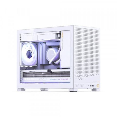 Vỏ Case Jonsbo D32 White (Mid Tower/ M-ATX/ Trắng)