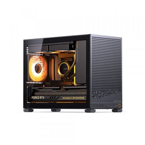 Vỏ Case Jonsbo D32 Black (Mid Tower/ M-ATX/ Đen)