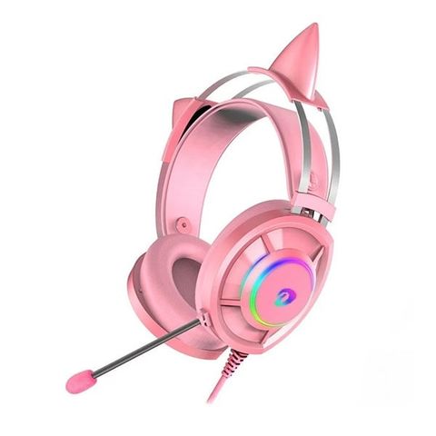 Tai nghe có dây Gaming Dareu EH469 Pink