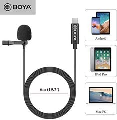 MICRO cài áo Boya BY-M3 cổng kết nối TYPE C (FB238) 