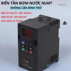  Biến Tần CAF550 5,5kw Chạy Bơm NLMT Vào DC,AC Ra AC 3 Pha 380V 