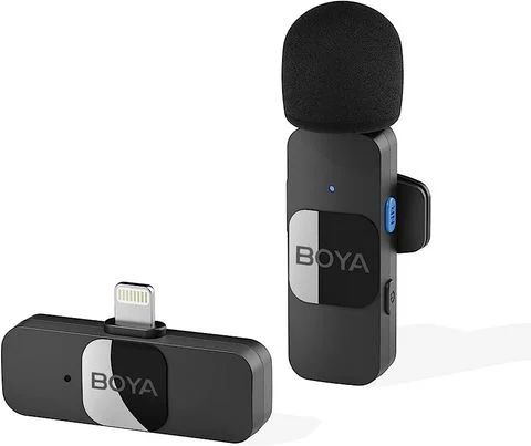 Boya BY-V1 Micro Thu Âm Không Dây Tốt Nhất Cho Iphone