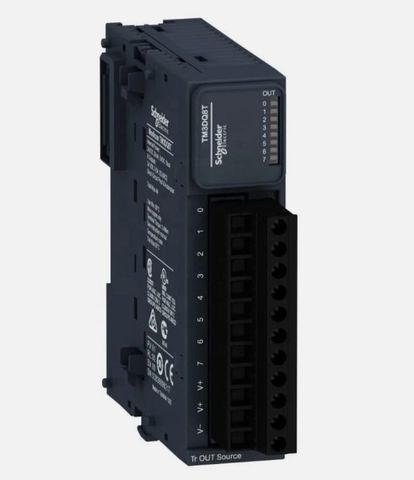 Module Output TM3DQ8T Schneider - TM3, M200, M221, M241, M251, M262 Series