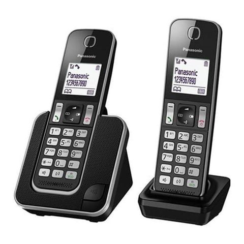 Điện thoại kéo dài Panasonic KX-TGD312- Đen