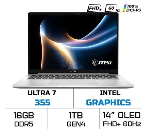 Laptop MSI Modern 14S AI+ G3MG-050VN