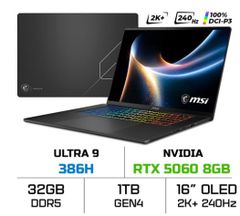  Laptop MSI Stealth 16 AI+ B3WF-007VN 