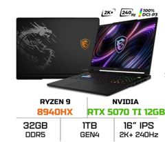  Laptop MSI Raider A16 HX B8WH-031VN 