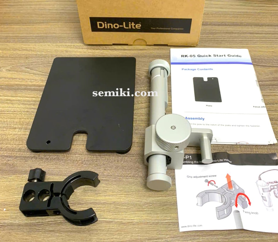 Ảnh minh họa ANMO Dino-Lite RK-05 chân đế kính hiển vi điện tử ( xoay 30°) 1