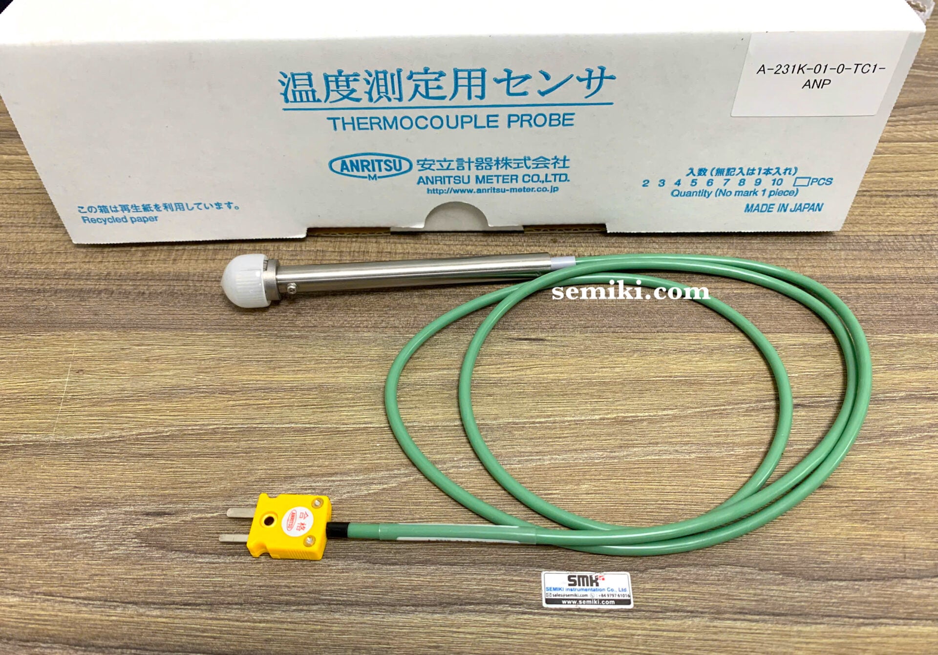 ANRITSU A-231K-01-0-TC1- ANP đầu dò nhiệt độ bề mặt type K -50°C ~ 500°C