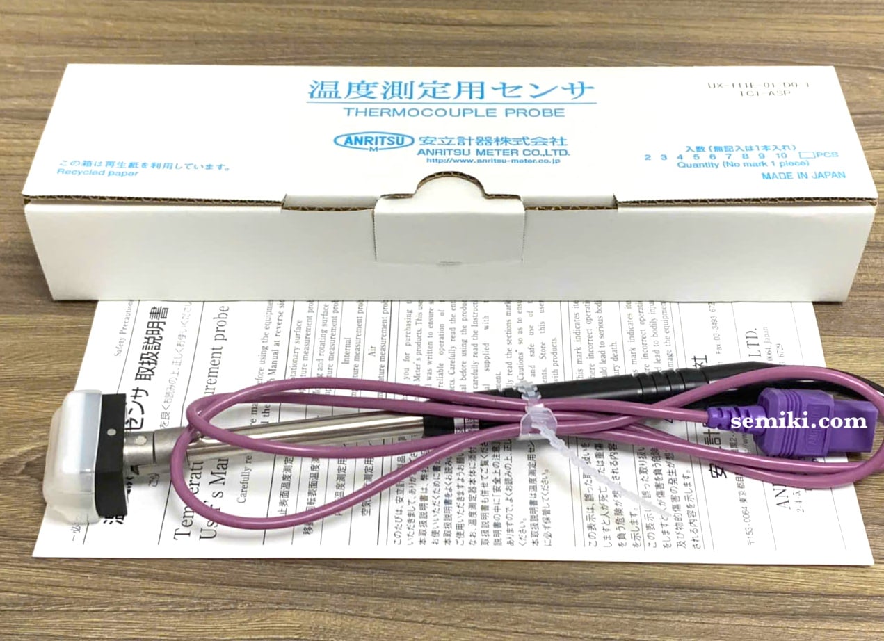 Ảnh minh họa ANRITSU Meter probe UX Series đầu dò nhiệt độ tiếp xúc ( -50~ 250℃) 2