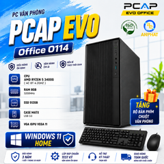  PC Văn Phòng PCAP EVO Office O114 / AMD RYZEN 5 3400G / RAM 8GB / SSD 